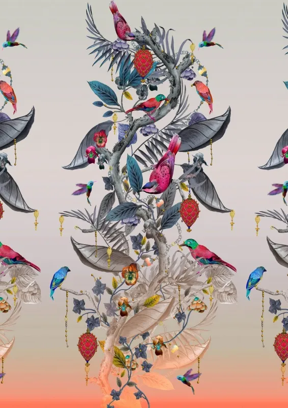 Обои для стен Kitmiles Wallcoverings Al.1 Eccessiastical-Botanica-101