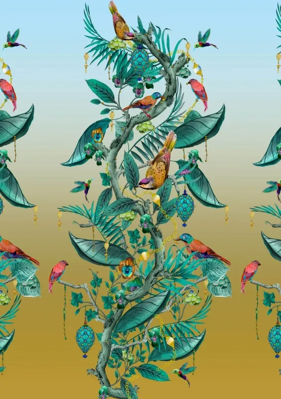 Обои для стен Kitmiles Wallcoverings Al.1 Ecclesiastical-Botanica-8941-105