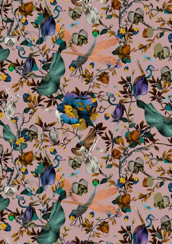 Ткань Kitmiles Fabrics Al.1 Biophillia-BIO-2004