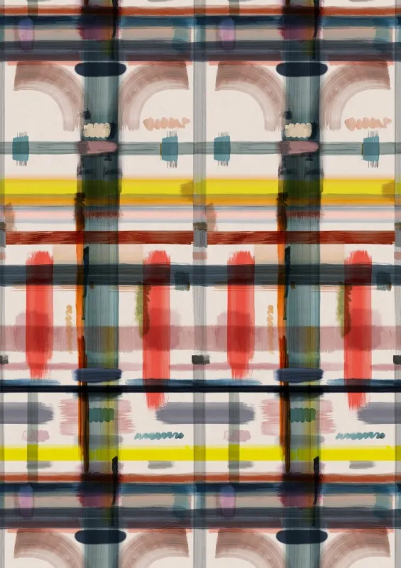 Ткань Kitmiles Fabrics Al.1 Corinthian-Check-CC-111