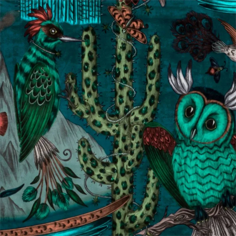 Ткань Clarke&Clarke Wilderie Fabric F1476-01