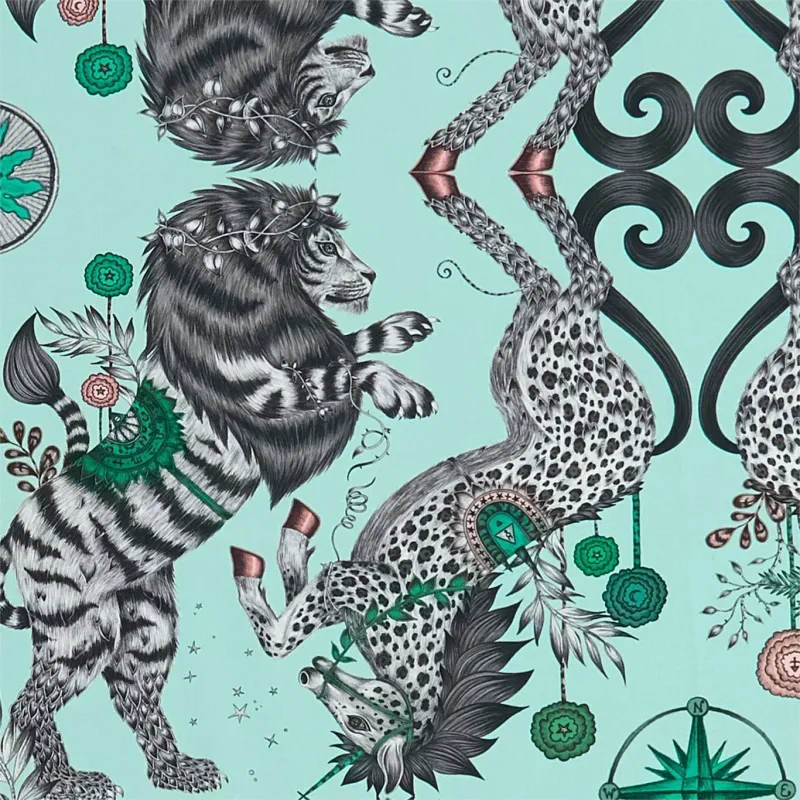 Ткань Clarke&Clarke Wilderie Fabric F1482-01