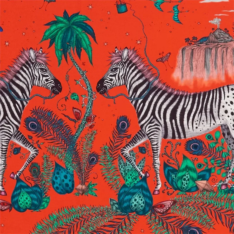 Ткань Clarke&Clarke Wilderie Fabric F1484-02