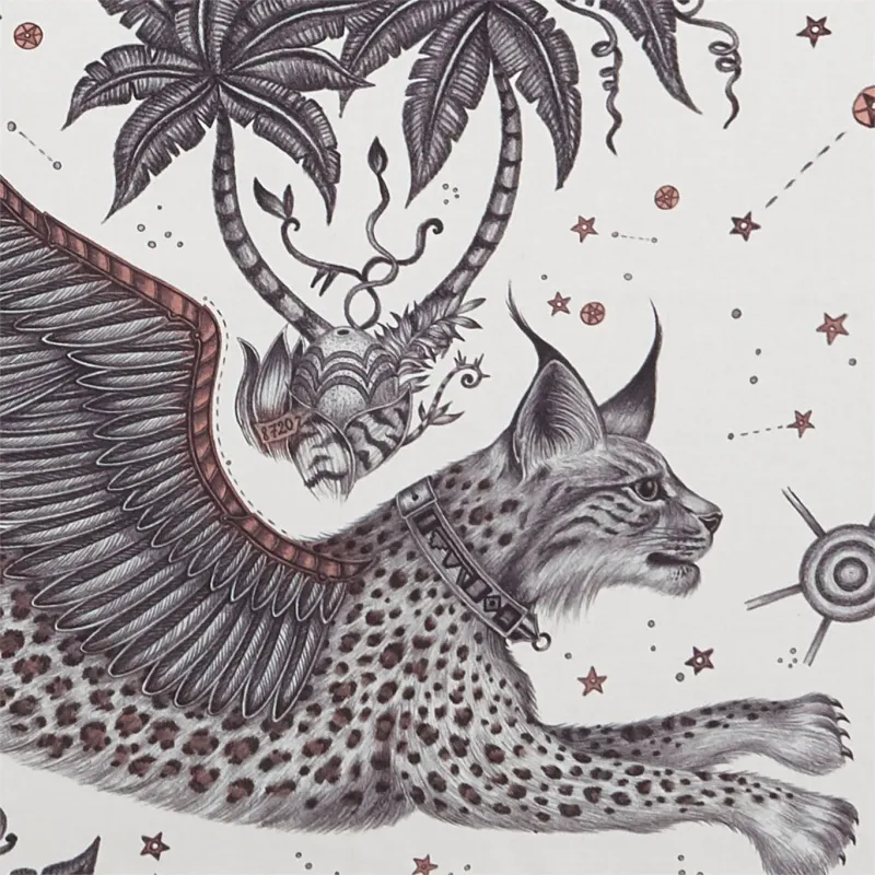 Ткань Clarke&Clarke Wilderie Fabric F1485-01