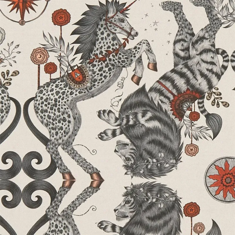 Ткань Clarke&Clarke Wilderie Fabric F1488-02