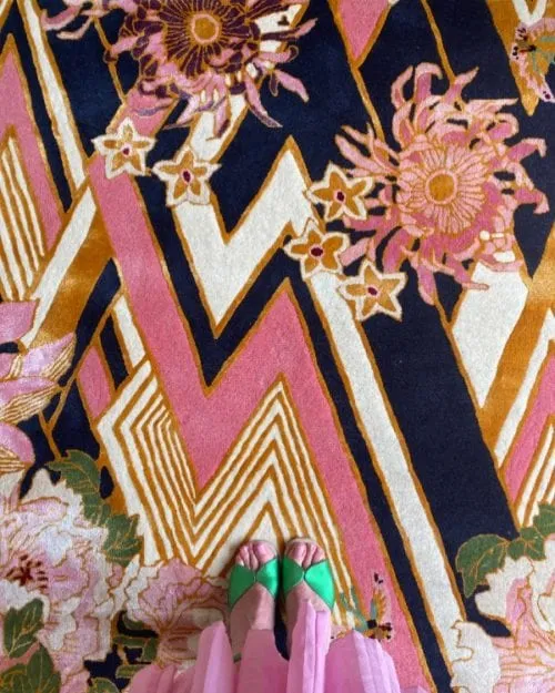 herringbone-florals-pink-and-gold