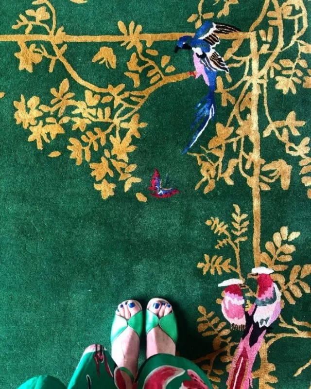 Jardin de Orient Green-Gold