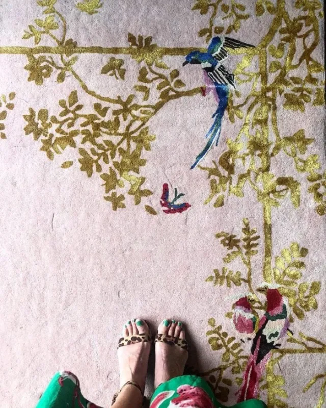 Jardin de Orient Pink-Gold