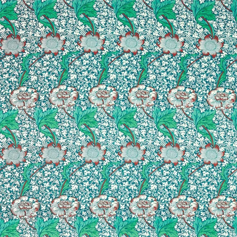 Ткань Morris & Co Queens Square Fabrics 226857