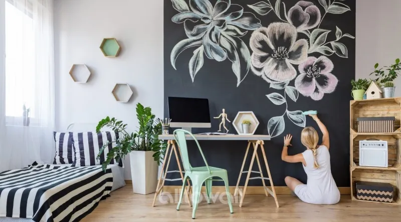 Обои для стен Alltowall Меловые обои mel_001