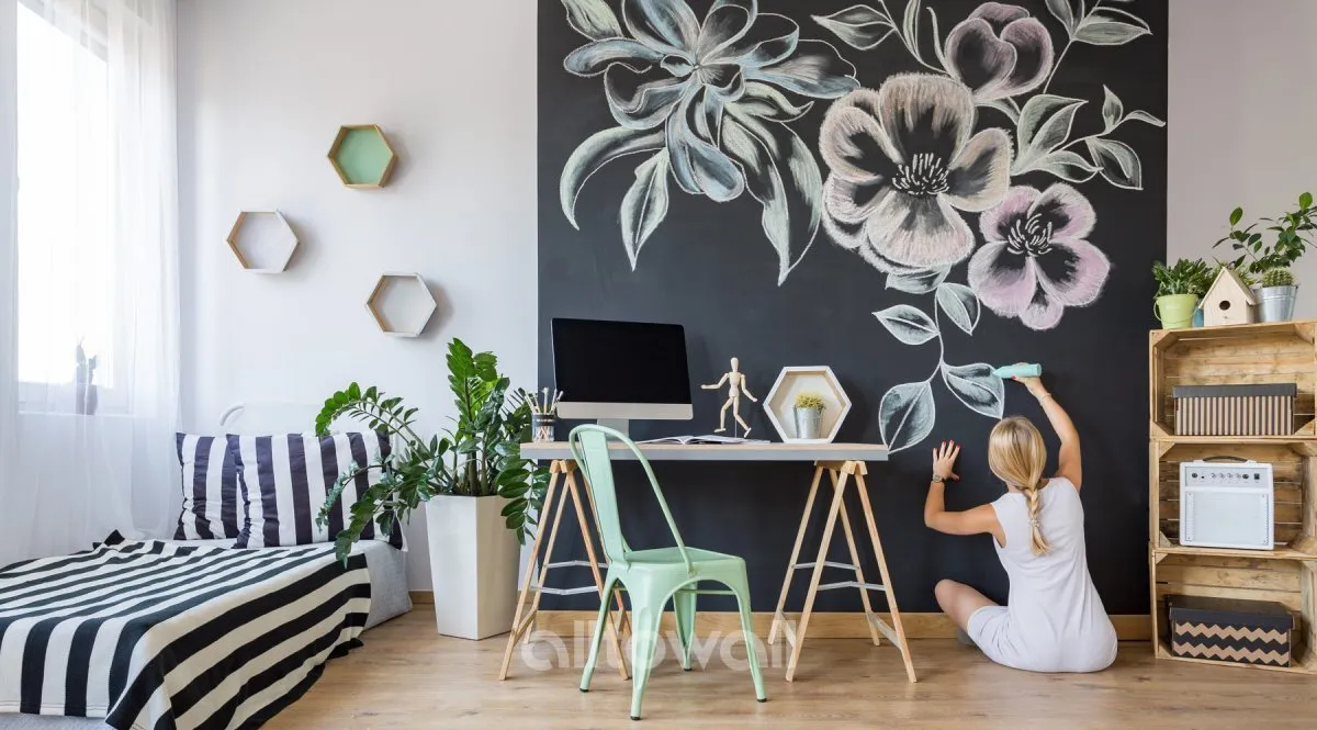 Обои для стен Alltowall Меловые обои mel_biz #2