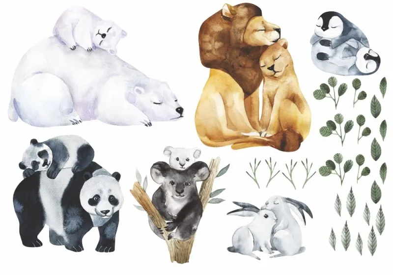 Обои для стен Alltowall Интерьерные наклейки st002