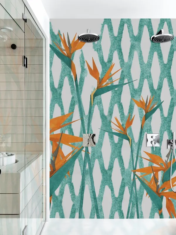 Обои для стен Wall&Deco 2020 Wet System WET-REGINAE