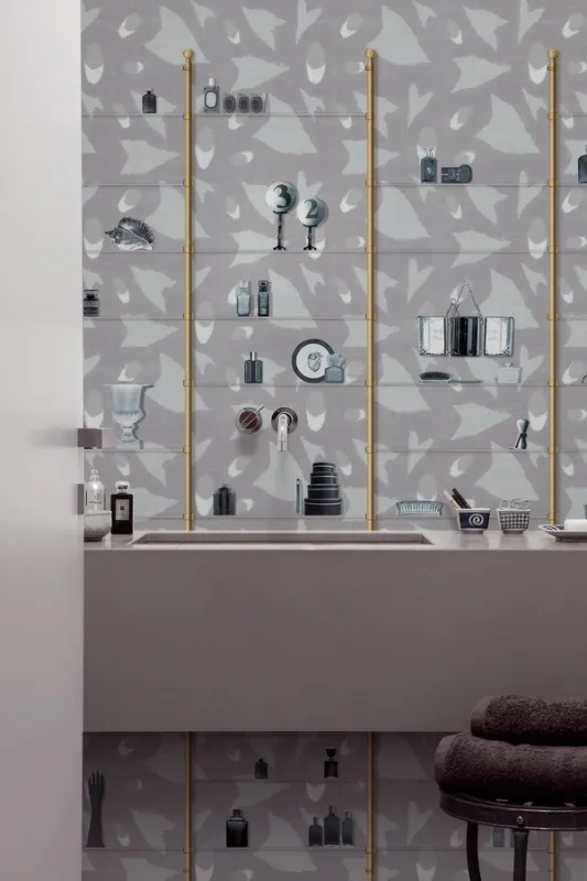 Обои для стен Wall&Deco 2020 Wet System WET-SALLE DE BAINS