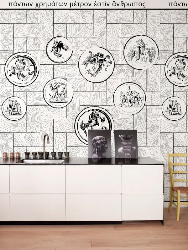 Обои для стен Wall&Deco 2020 Wet System WET-SAVE THE PAST