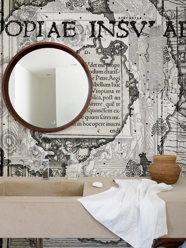 Обои для стен Wall&Deco 2020 Wet System WET-UTOPIA ISLAND