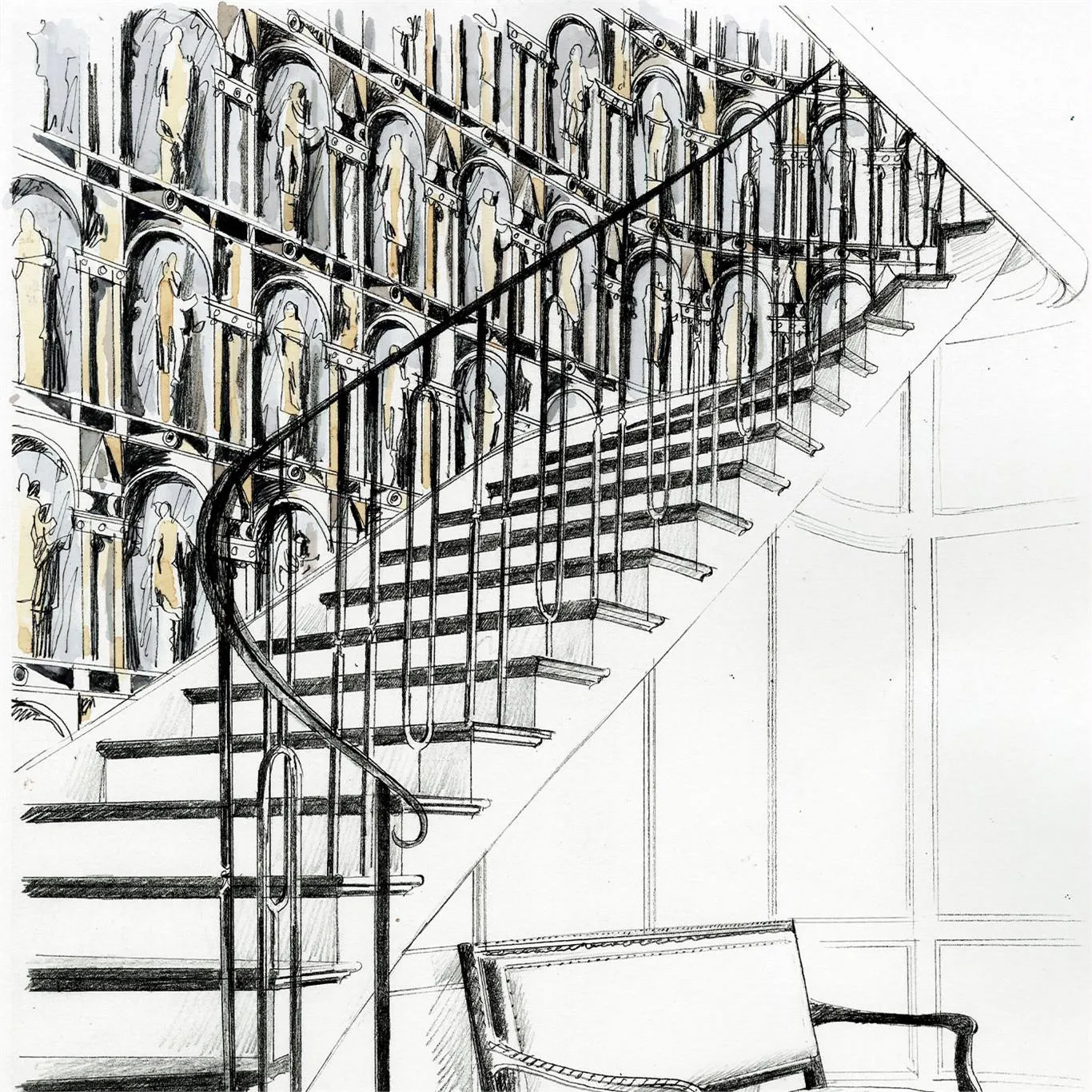 Обои для стен Zoffany Palladio 312967 #3