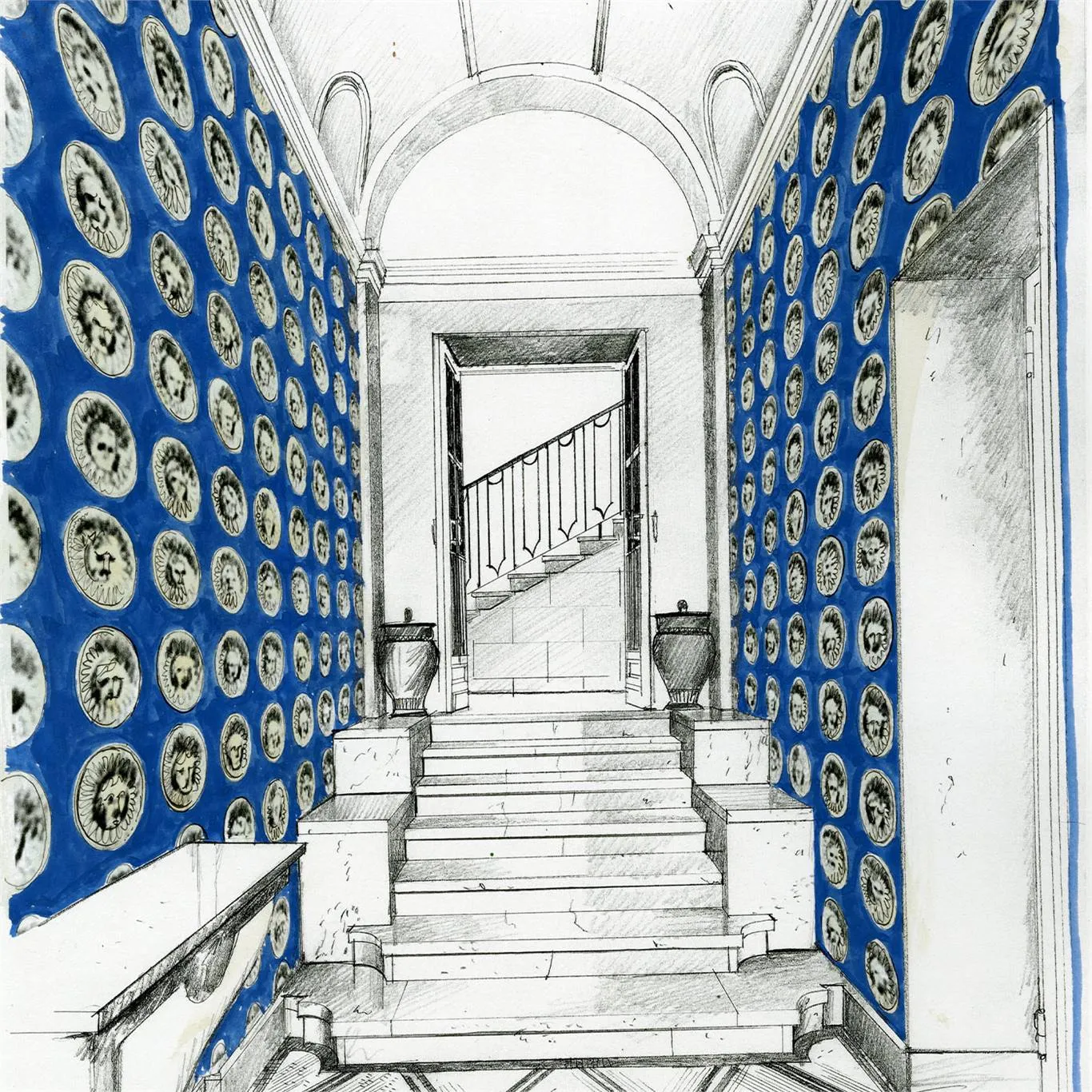 Обои для стен Zoffany Palladio 312976 #3