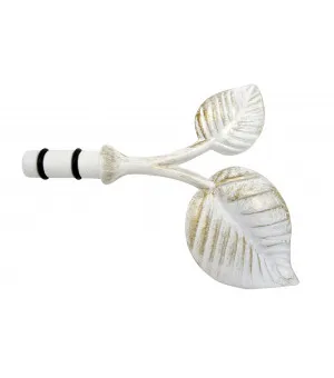 Карниз embout-branche-blanc-brosse-d19