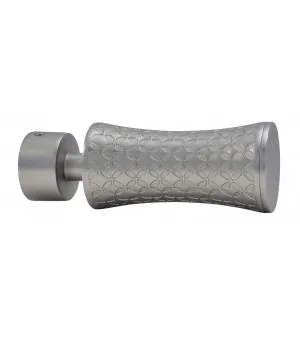 Карниз lot-de-2-embouts-cylindre-texture-nickel-givre-d20