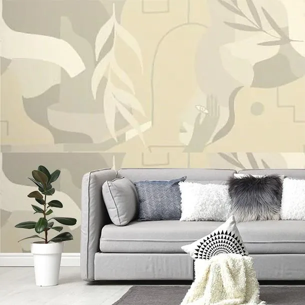 Обои для стен Ressource Madi contemplation_creme #4