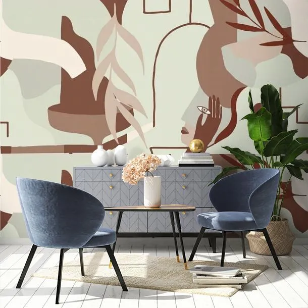 Обои для стен Ressource Madi contemplation_terracotta #3