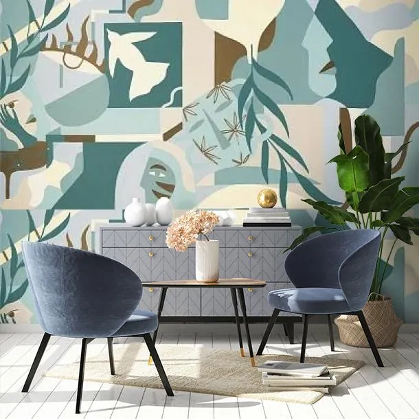 Обои для стен Ressource Madi eda_grand_bleu #3