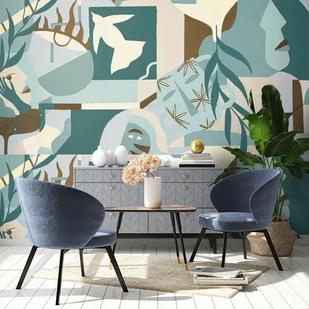 Обои для стен Ressource Madi eda_petit_bleu #3