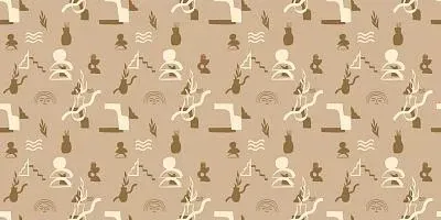 Обои для стен Ressource Madi picto_cappuccino