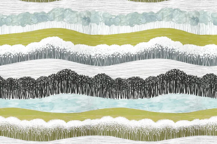 Ткань Kinnamark Brosarp 100969-02