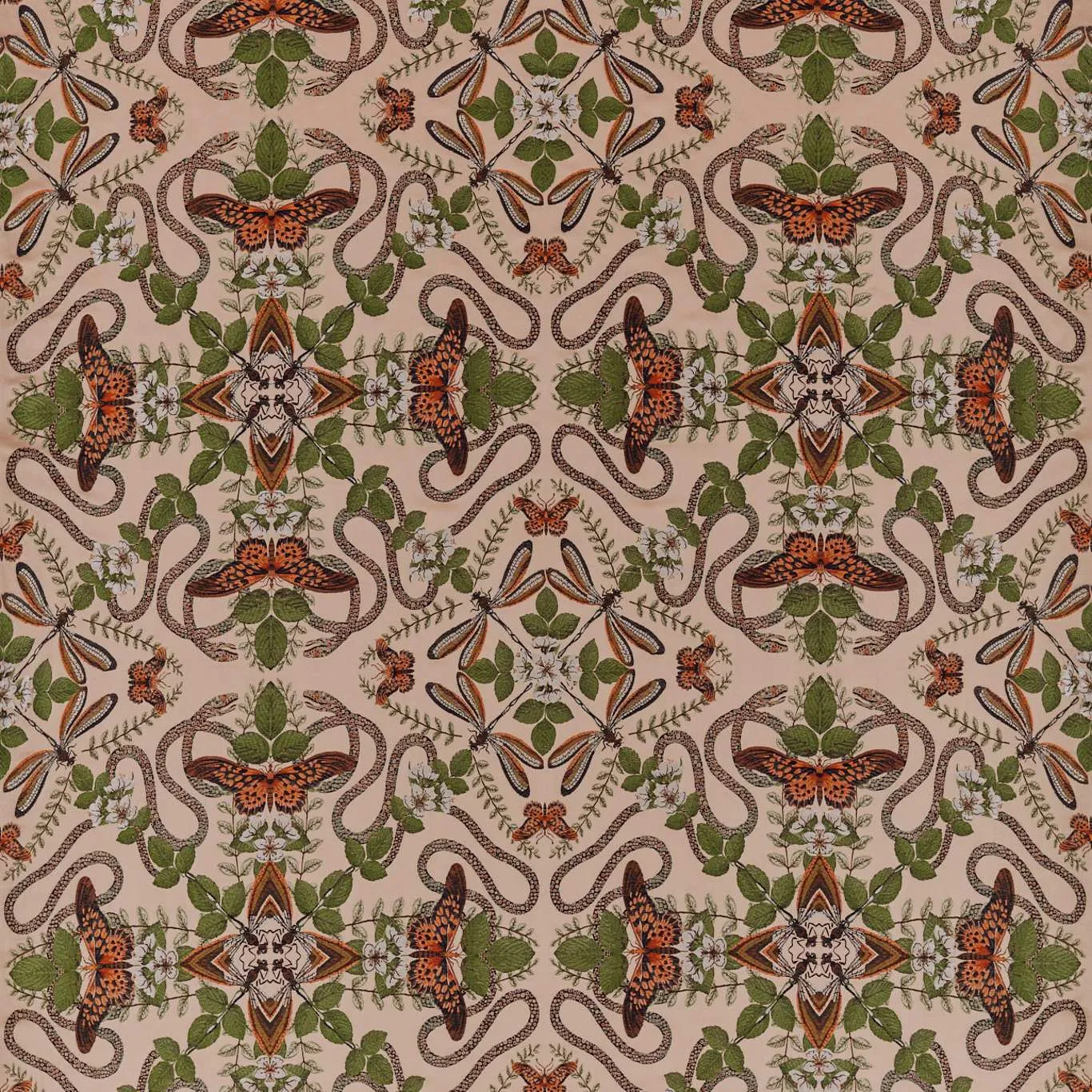 Ткань Clarke&Clarke Botanical Wonders Fabric F1581-01