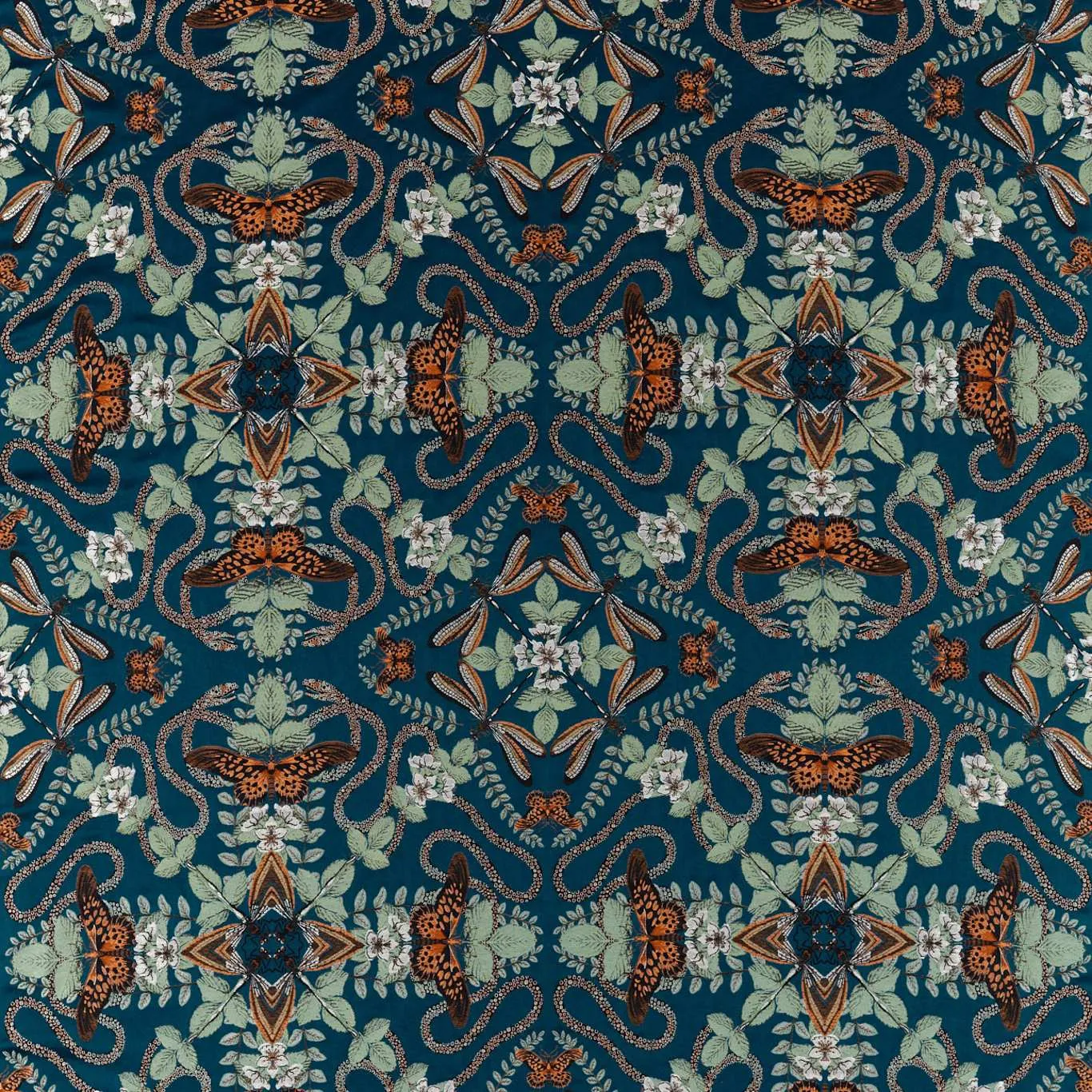 Ткань Clarke&Clarke Botanical Wonders Fabric F1581-02
