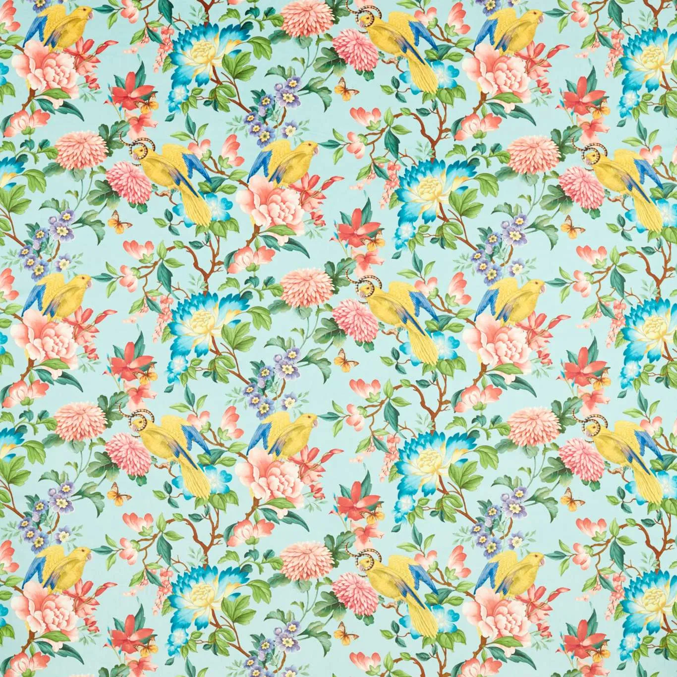 Ткань Clarke&Clarke Botanical Wonders Fabric F1586-02