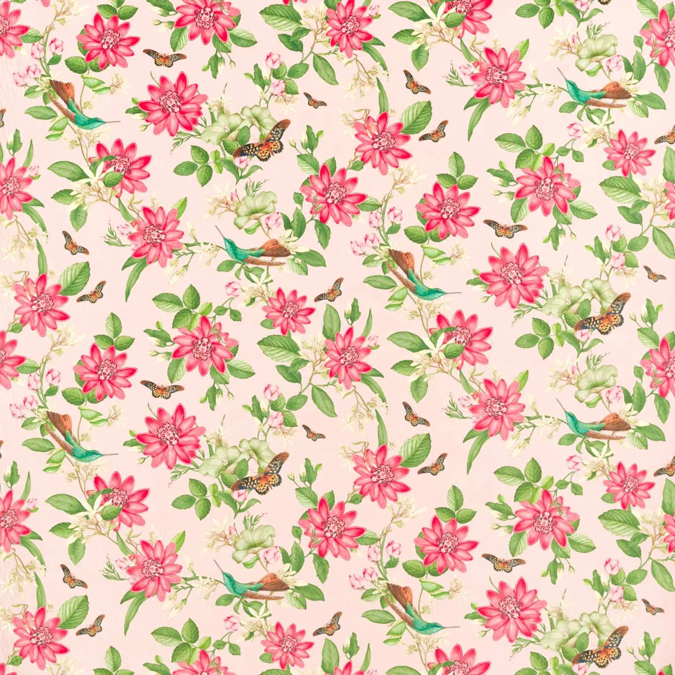 Ткань Clarke&Clarke Botanical Wonders Fabric F1588-01
