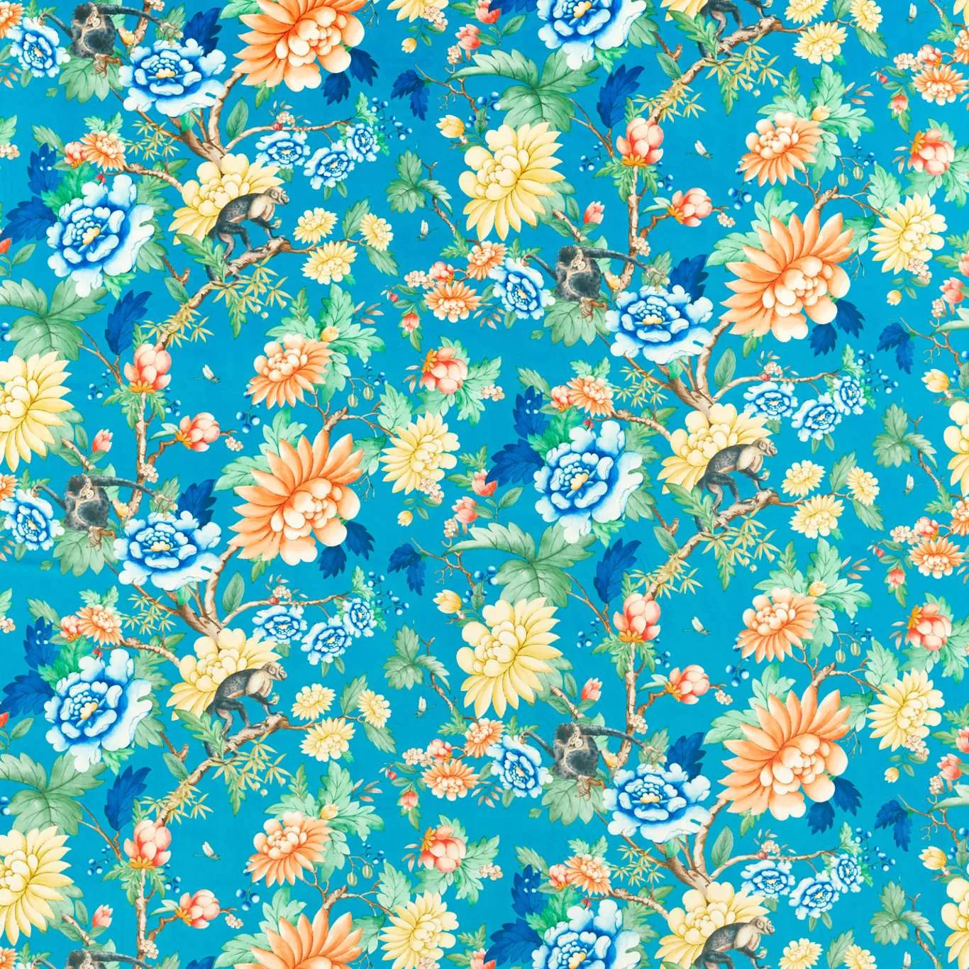 Ткань Clarke&Clarke Botanical Wonders Fabric F1589-01