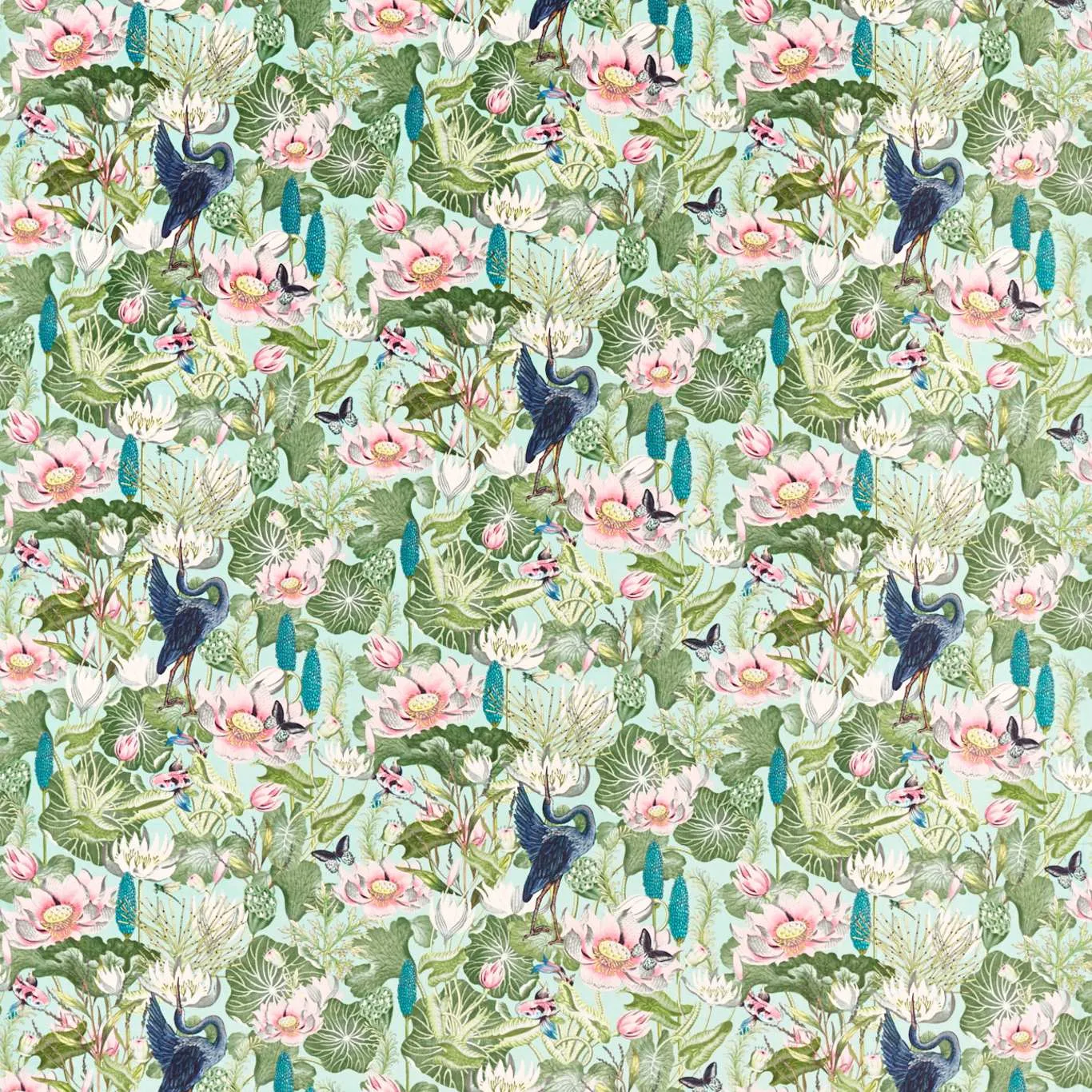 Ткань Clarke&Clarke Botanical Wonders Fabric F1591-03