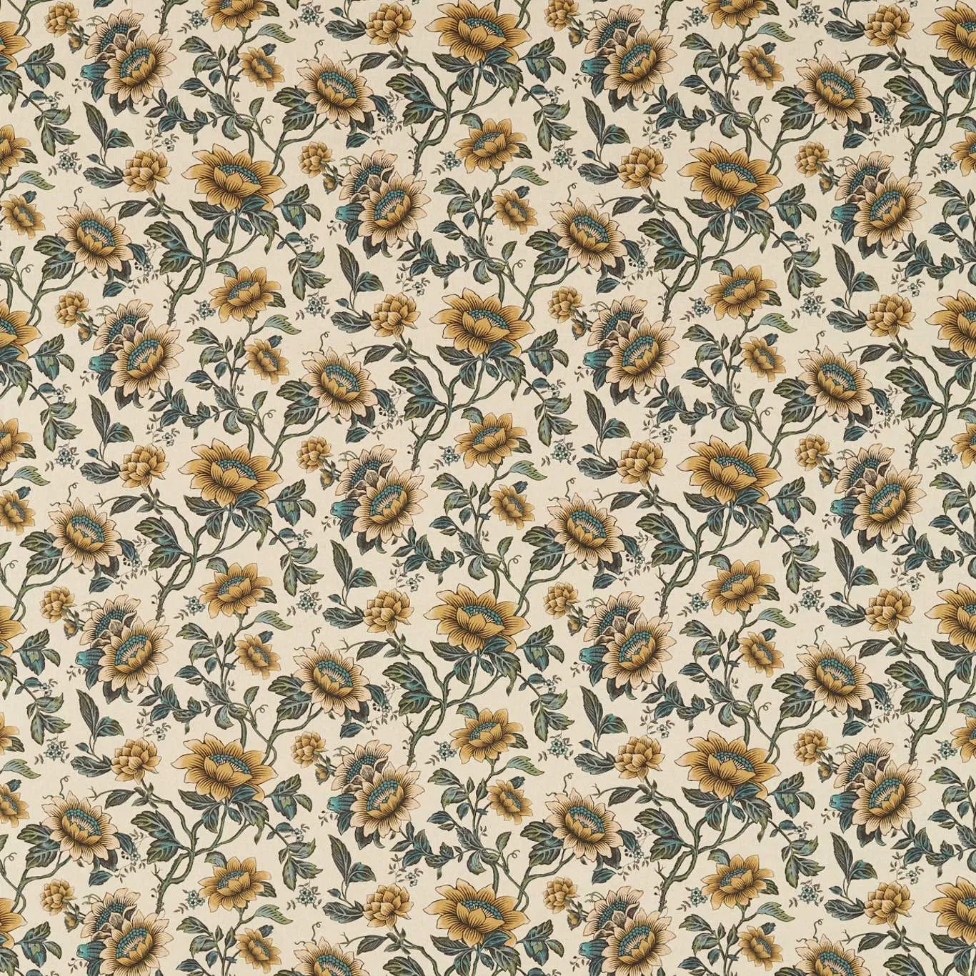 Ткань Clarke&Clarke Botanical Wonders Fabric F1604-01