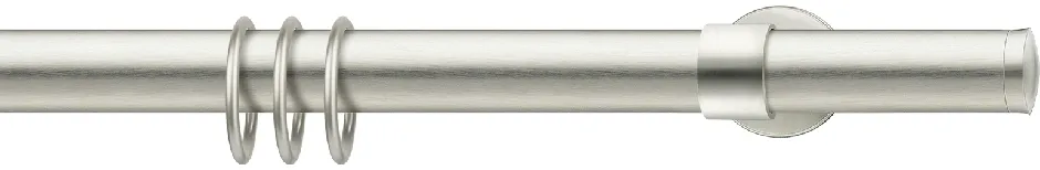 Карниз CASTLE nickel matt