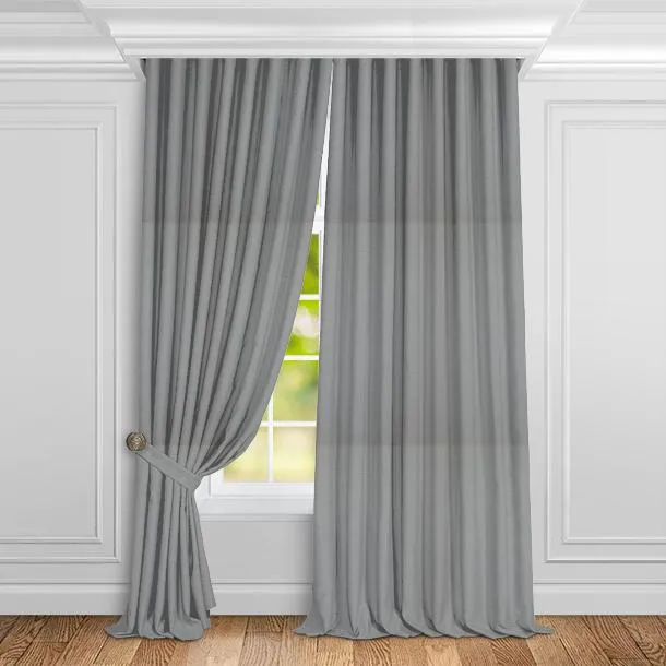 Ткань Daylight Canvas Bonfire_Titanium #3