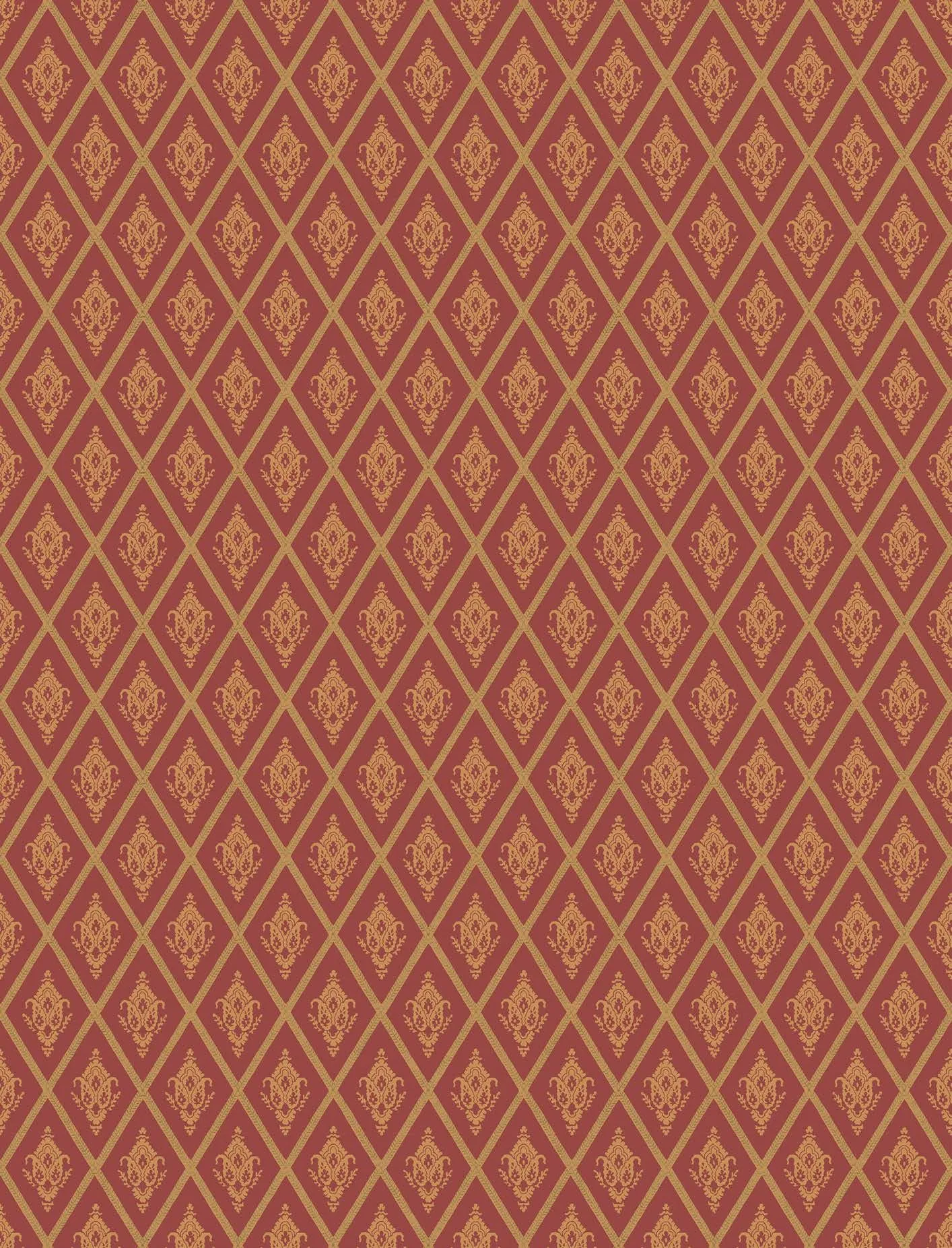 Обои для стен Zuber Arabesques 2902-rouge