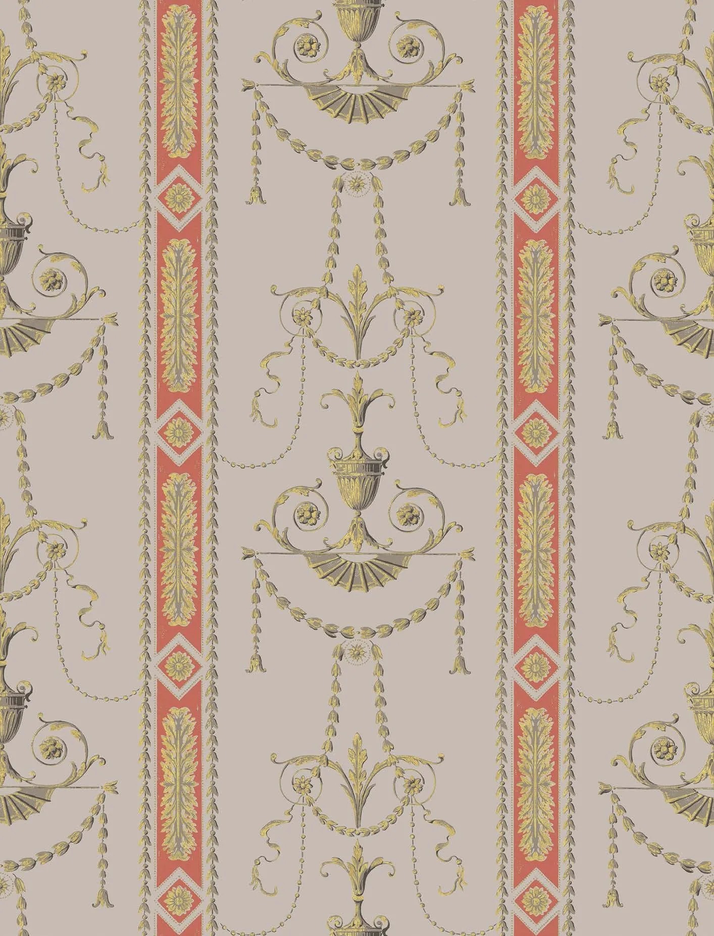 Обои для стен Zuber Arabesques 9090-gris