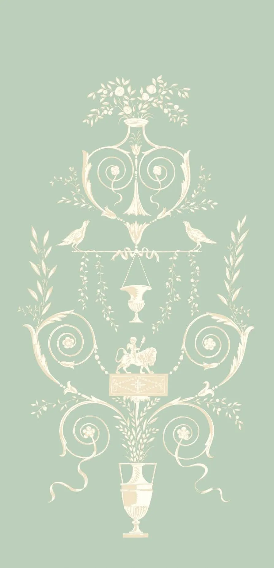 Обои для стен Zuber Arabesques 9255