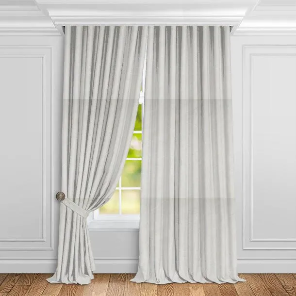 Ткань De Le Cuona Sheers Pencil-Sketch-Cloud-Wool-PEN1 #4