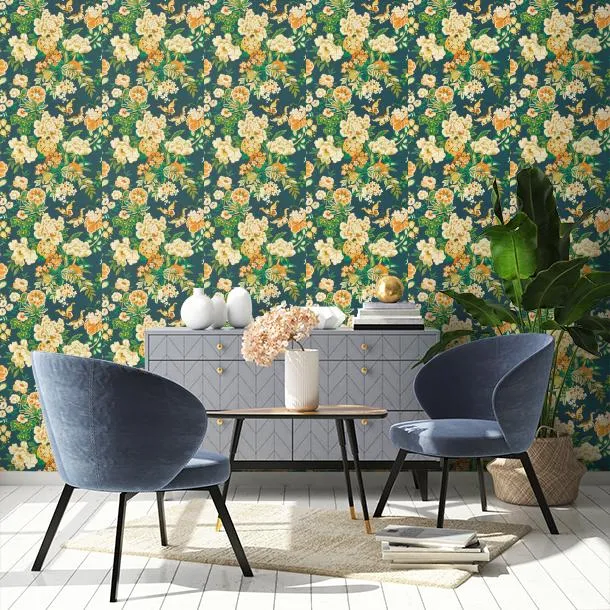 Обои для стен Sanderson Water Garden 217120 #3