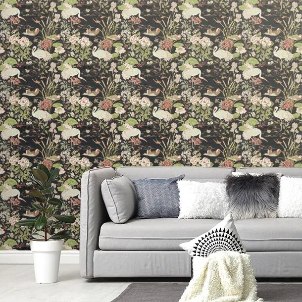 Обои для стен Sanderson Water Garden 217123 #4