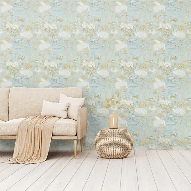 Обои для стен Sanderson Water Garden 217125 #5
