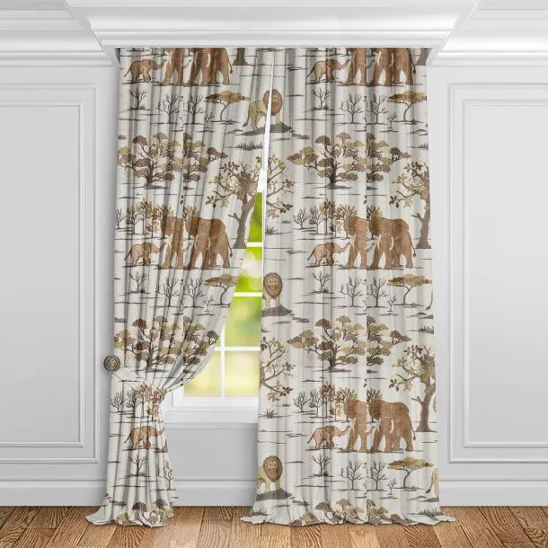 Ткань Travers Central Park - Out of Africa 44157915 #3