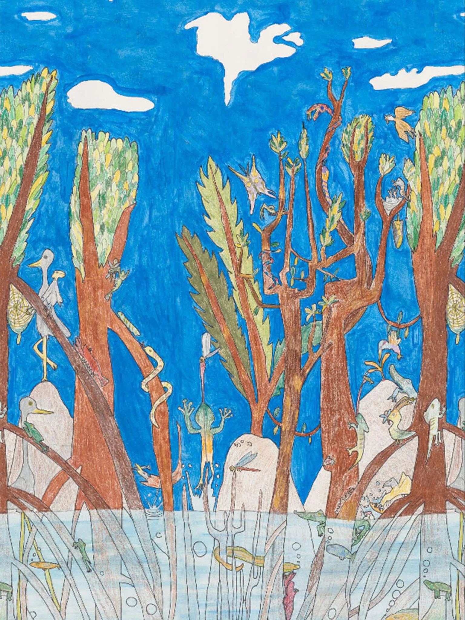 Обои для стен Pierre Frey Draw me a wall! fp824001