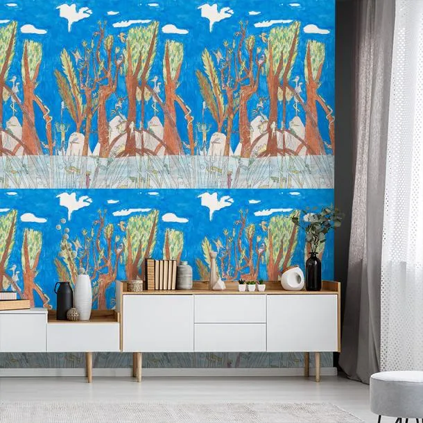 Обои для стен Pierre Frey Draw me a wall! fp824001 #6