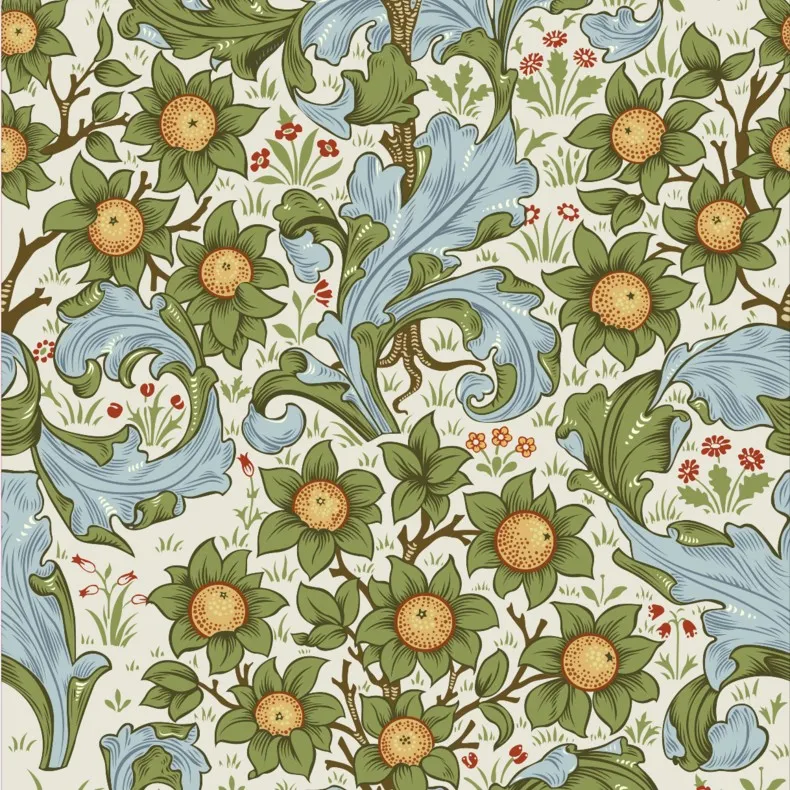 Ткань Silver Studio Lazy Daisy D401-01-TW